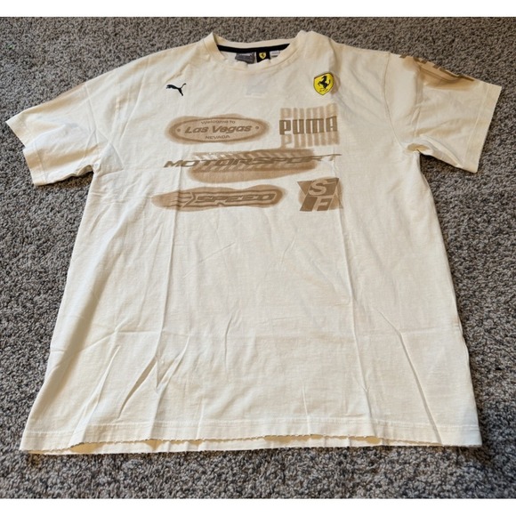 Puma Other - Puma Scuderia Ferrari desert sun race graphic tee men's t-shirt size large new